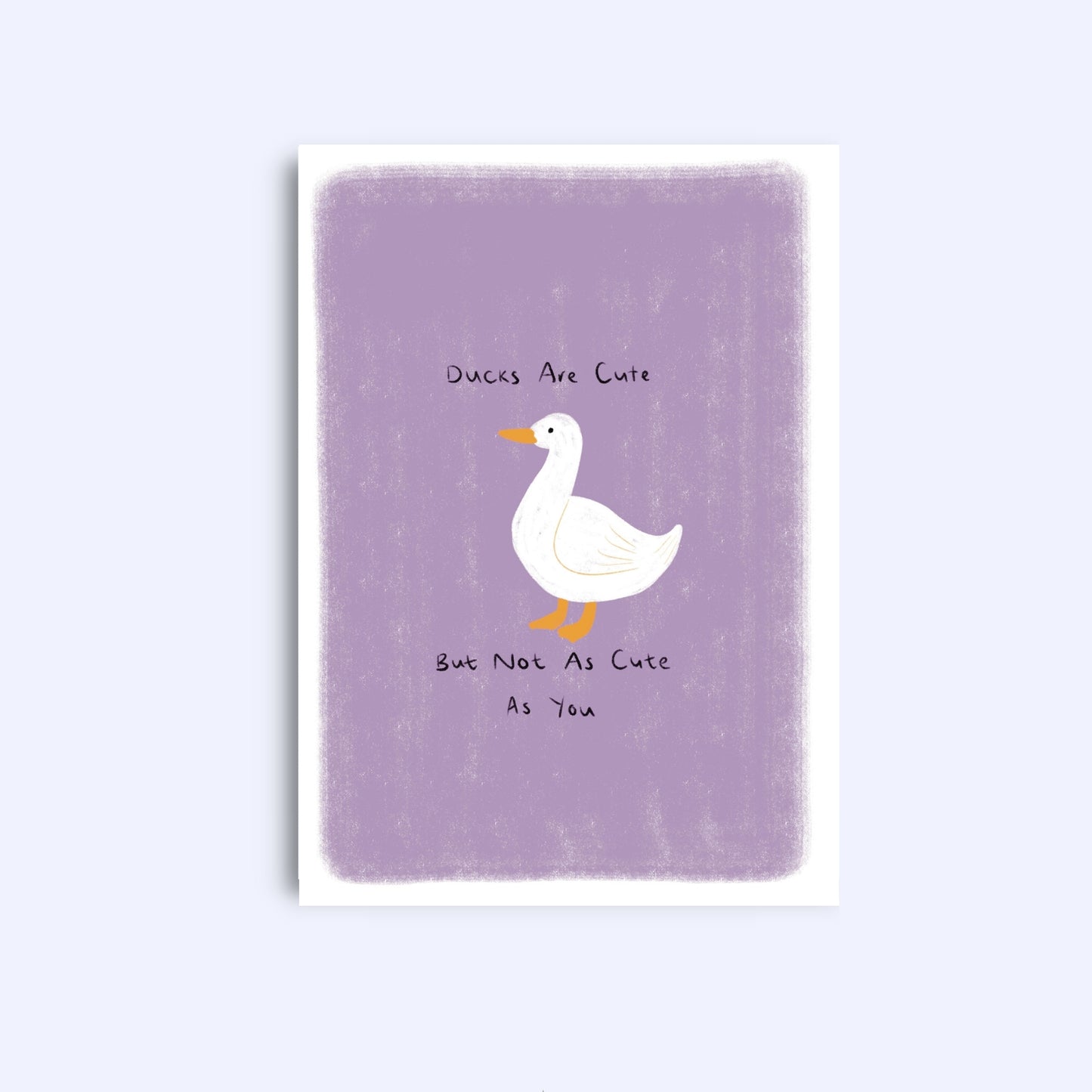 Ducks are cute | A6 Greeting Card With Envelope