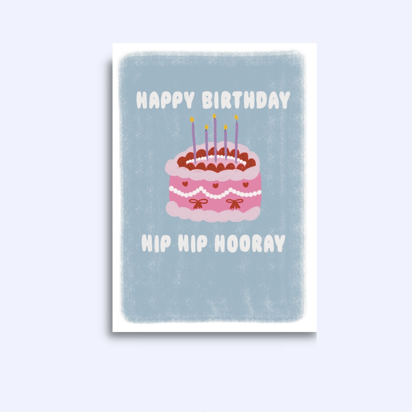 Happy birthday to you | A6 Greeting Card With Envelope