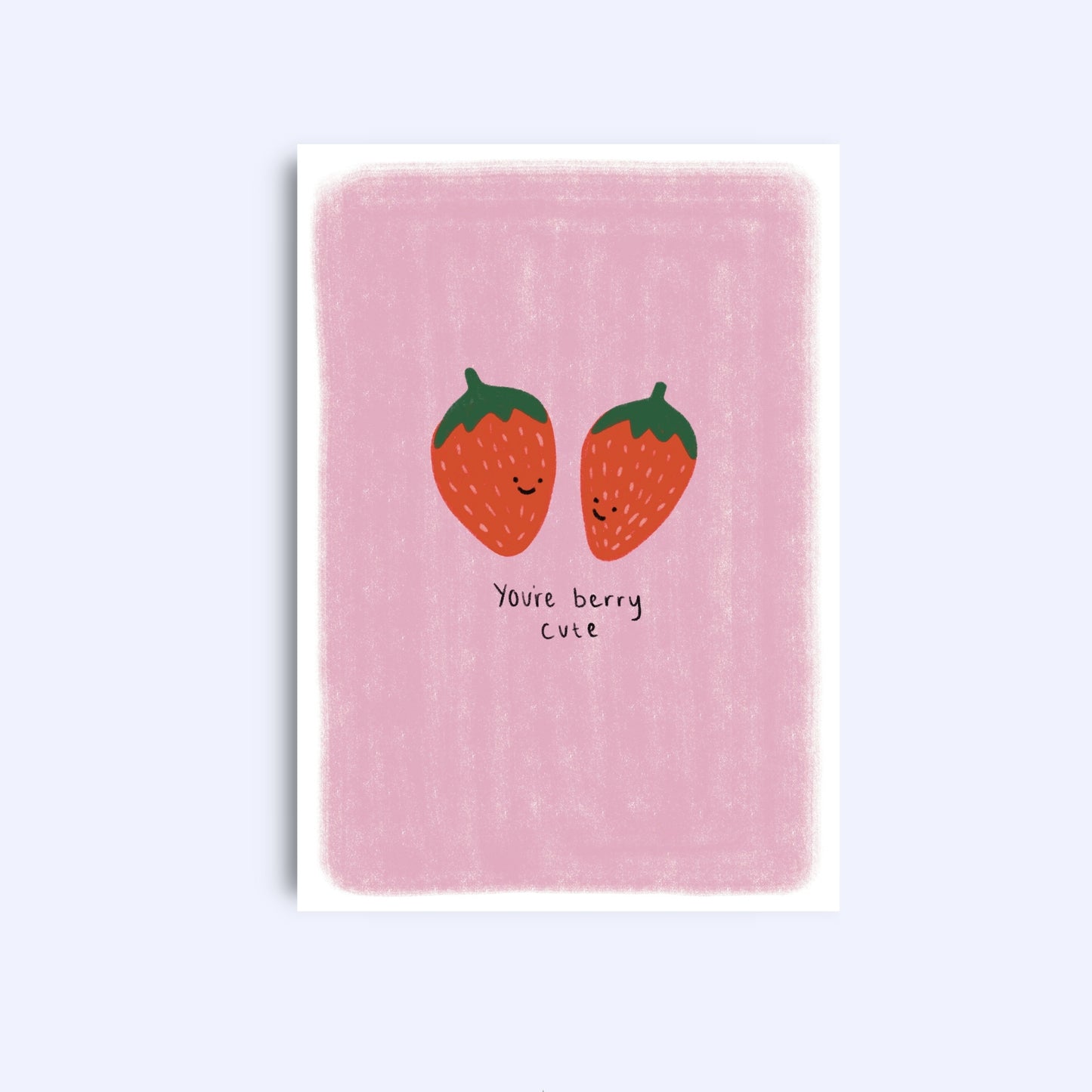 You’re berry cute | A6 Greeting Card With Envelope