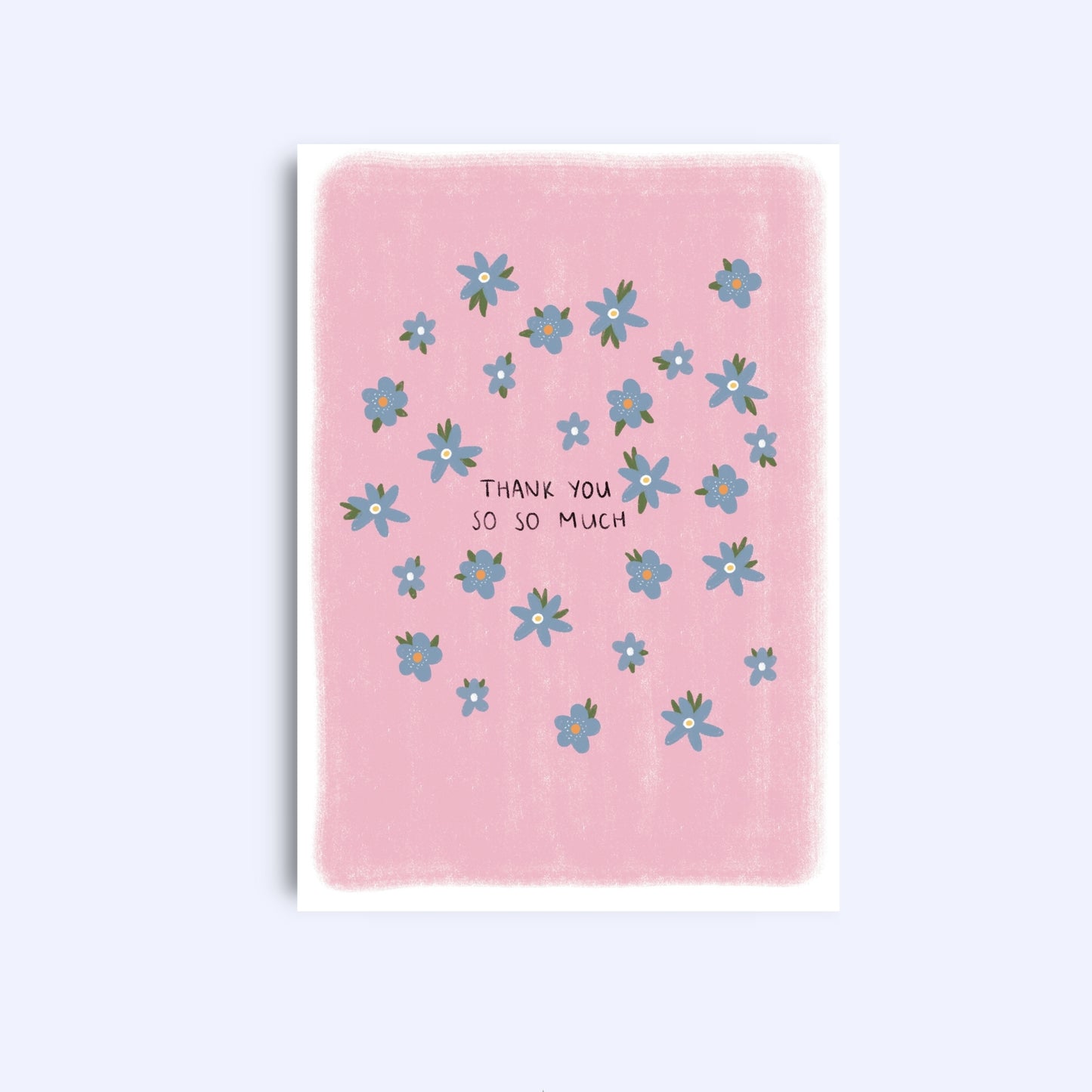 Thank you so much | A6 Greeting Card With Envelope