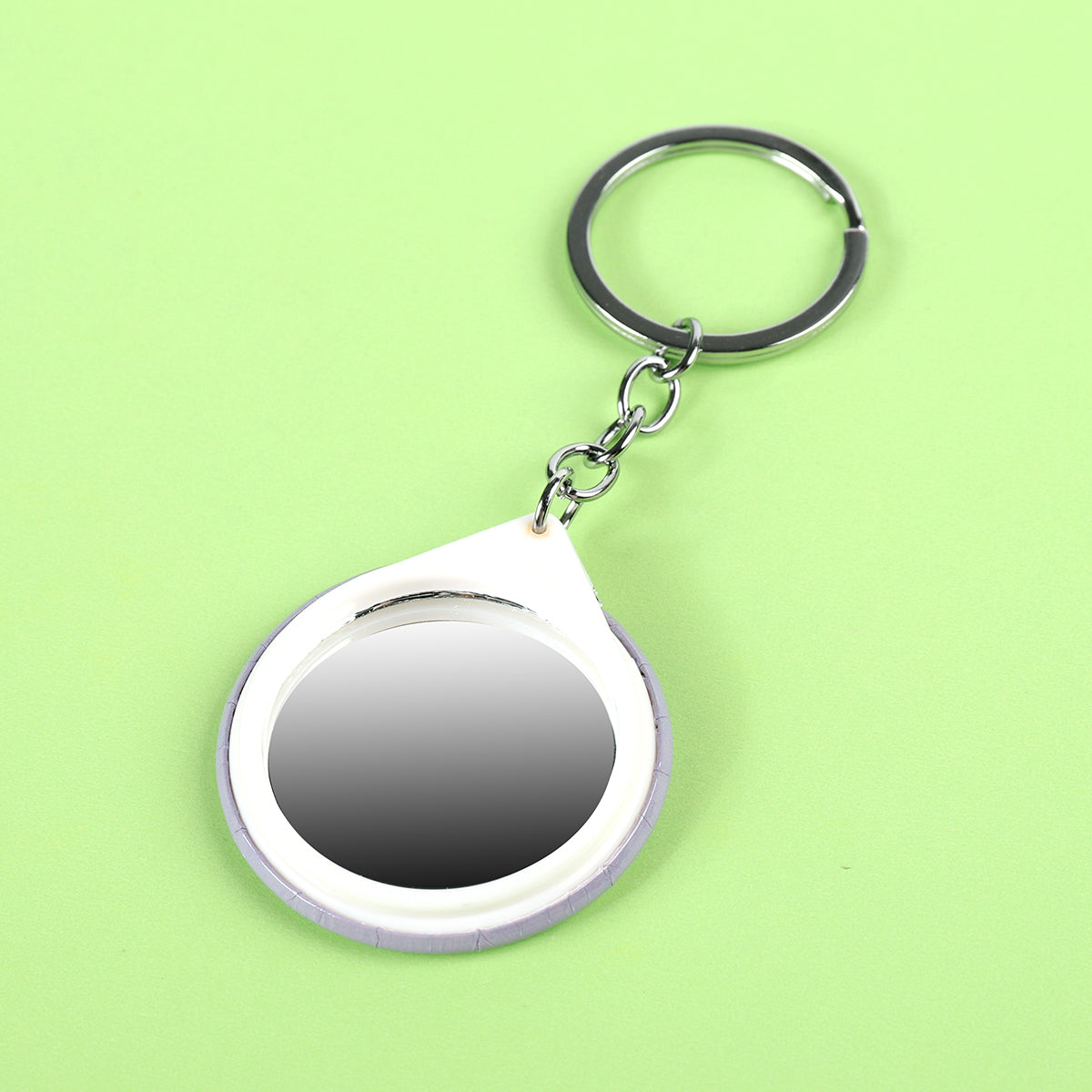 Anxious but cute | Mirror key chain