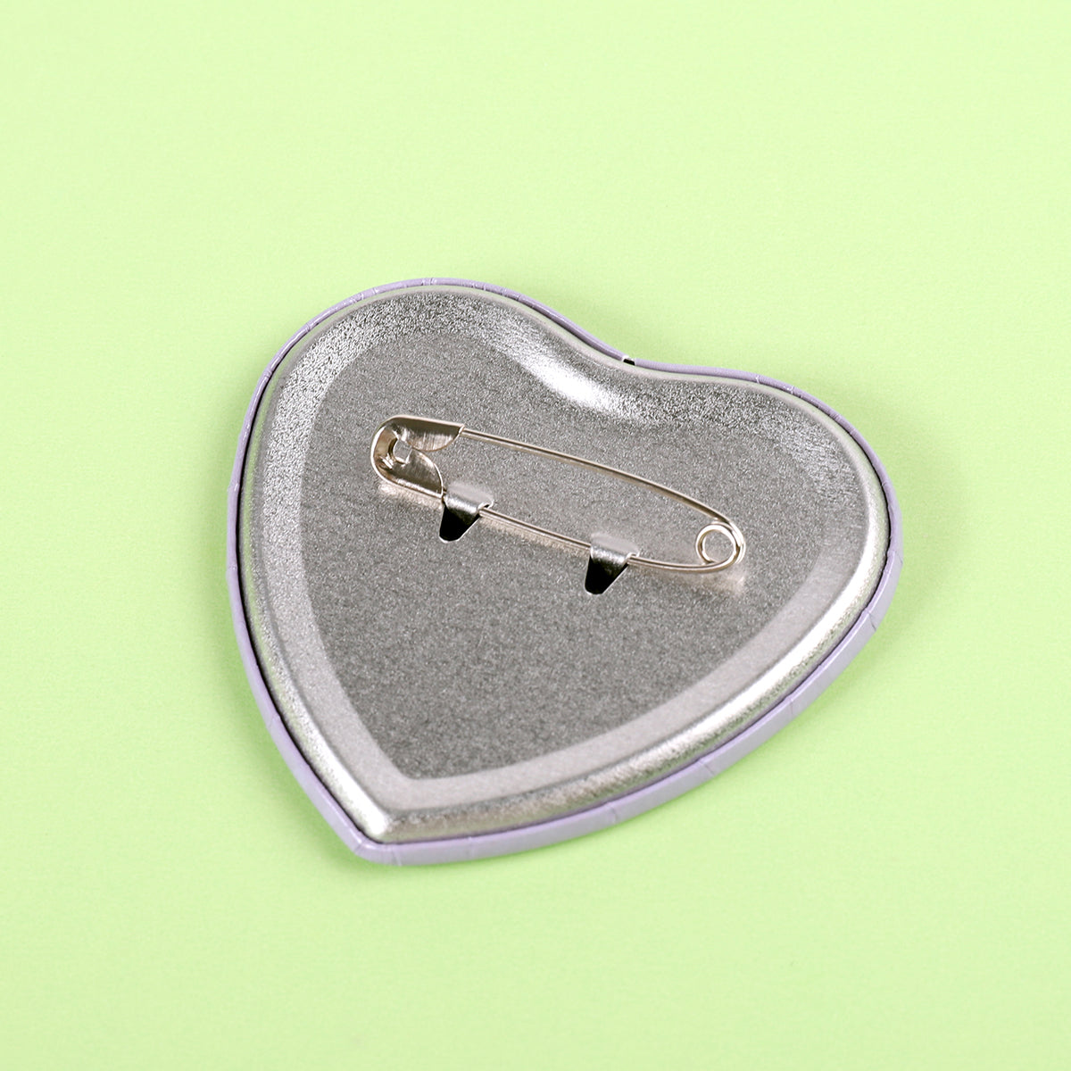 Anxious but cute | Heart Pin Badge