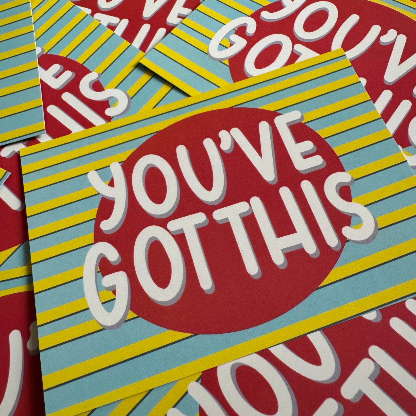 You’ve Got This  | A6 blank back postcard