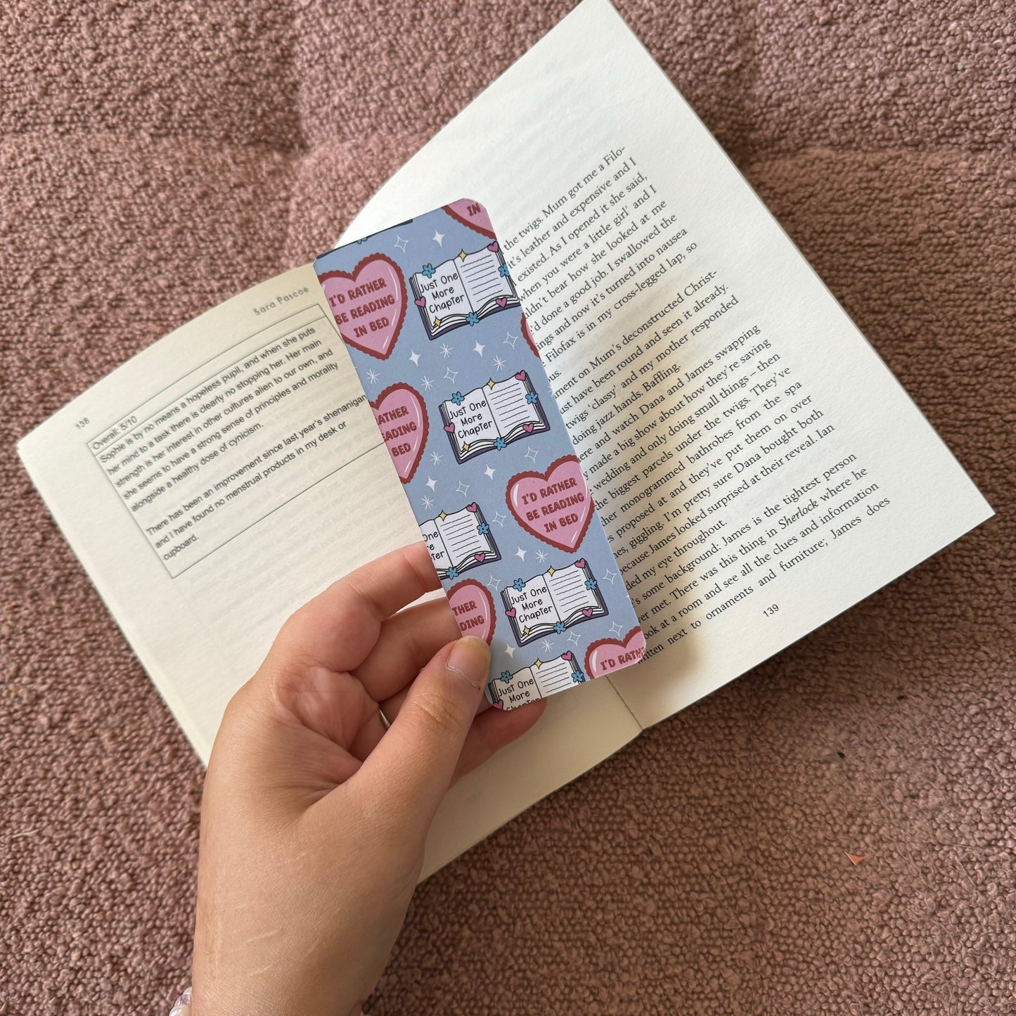 Books & Hearts | Bookmark