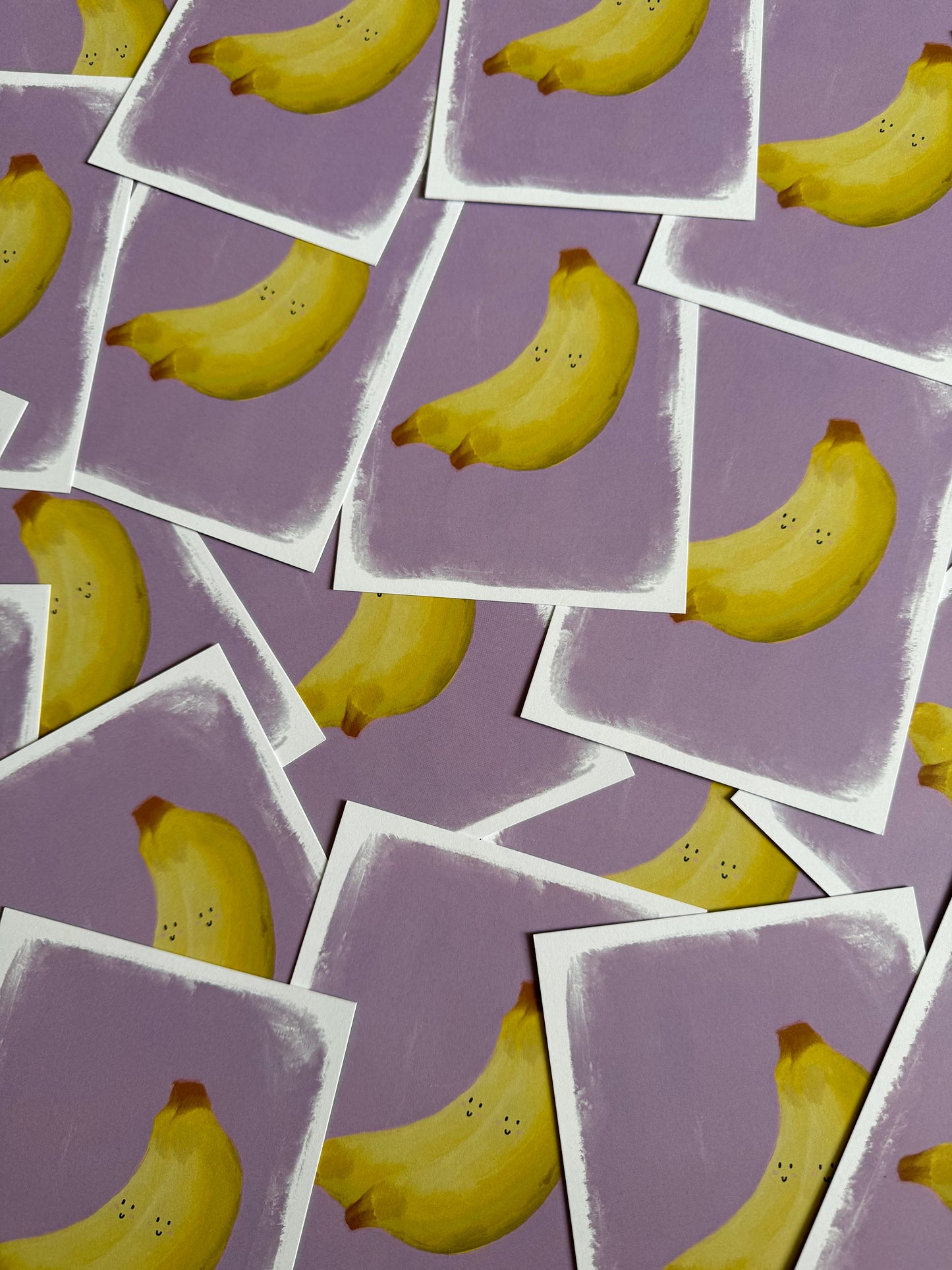 Happy Banana | A6 blank back postcard