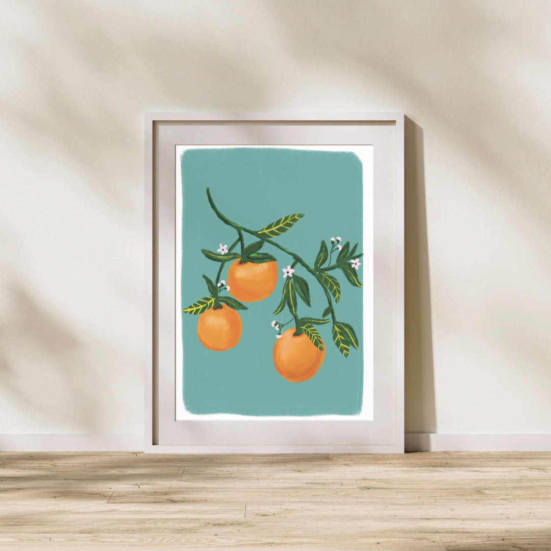 Oranges | A4 art print