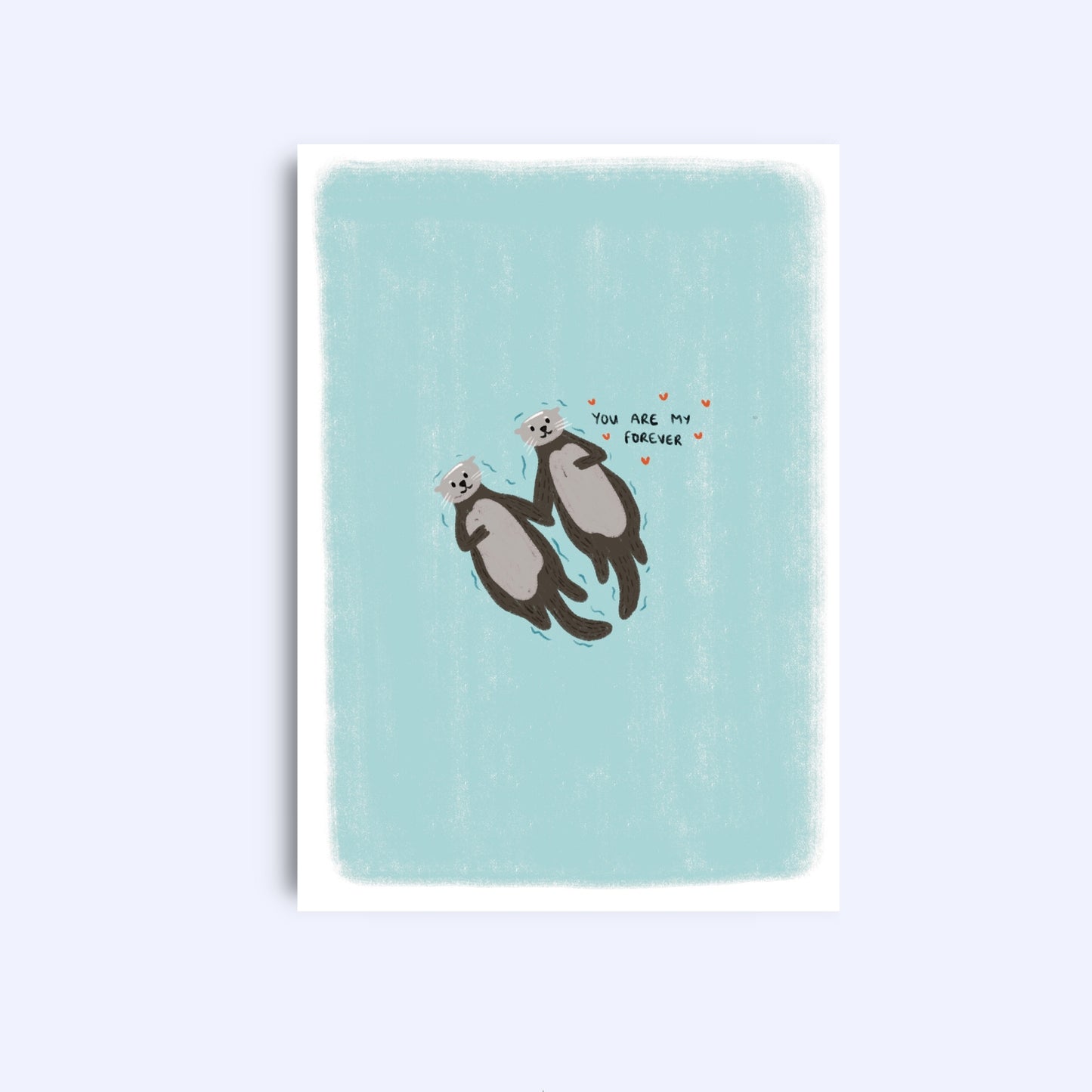 You are my forever | A6 Greeting Card With Envelope