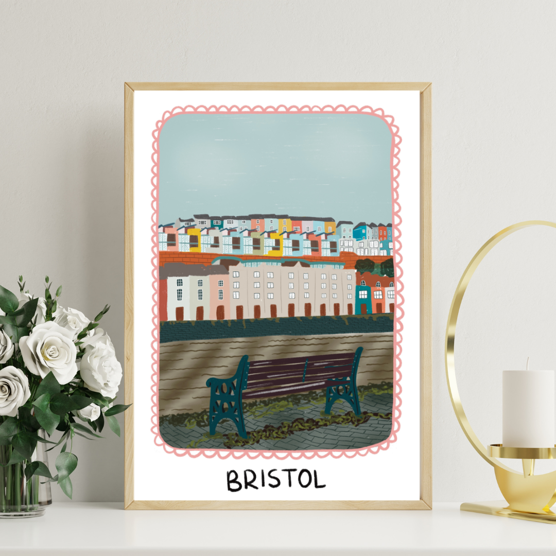 Bristol City Design | A4 art print