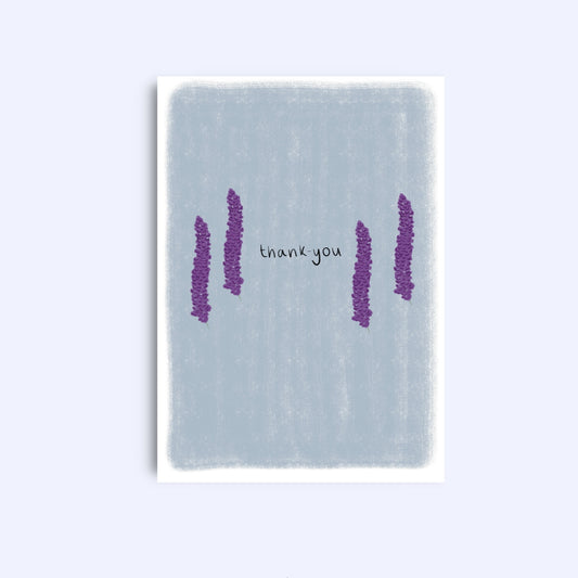 Thank you | A6 Greeting Card With Envelope