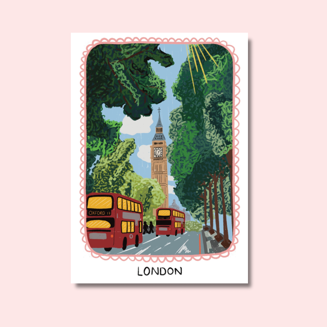 London City Design | A4 art print