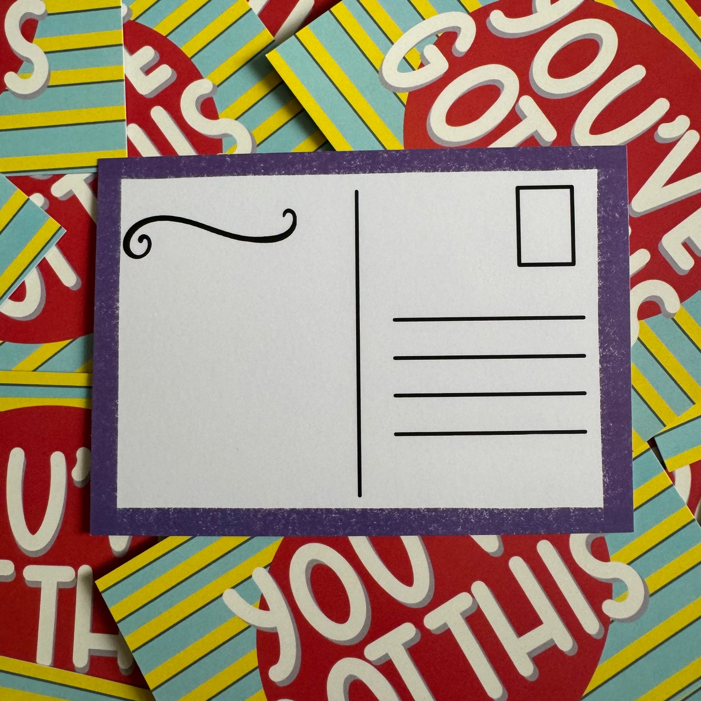 You’ve Got This  | A6 blank back postcard