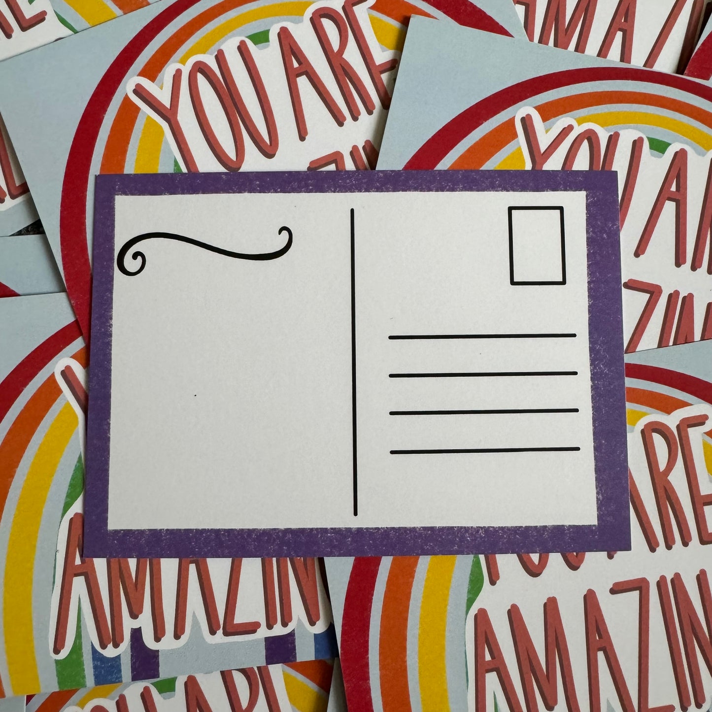 You’re Amazing  | A6 blank back postcard