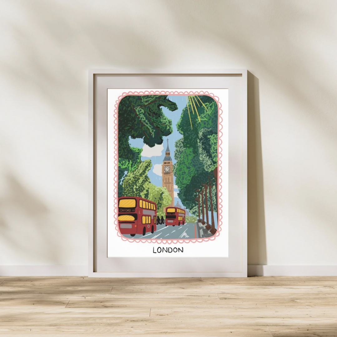 London City Design | A4 art print