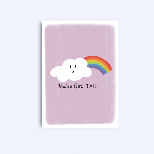 You’ve got this | A6 Greeting Card With Envelope