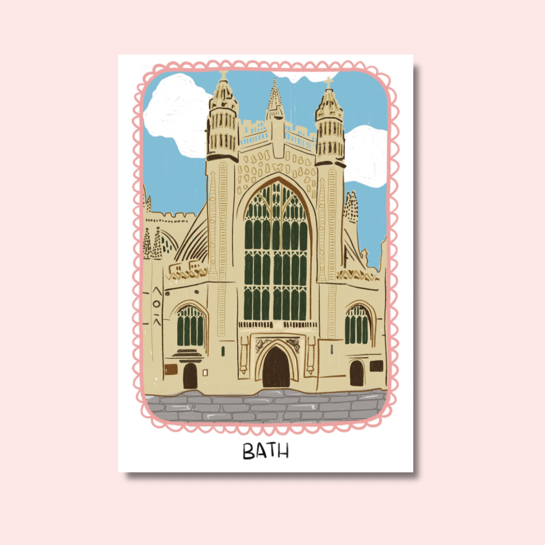 Bath City Design | A4 art print