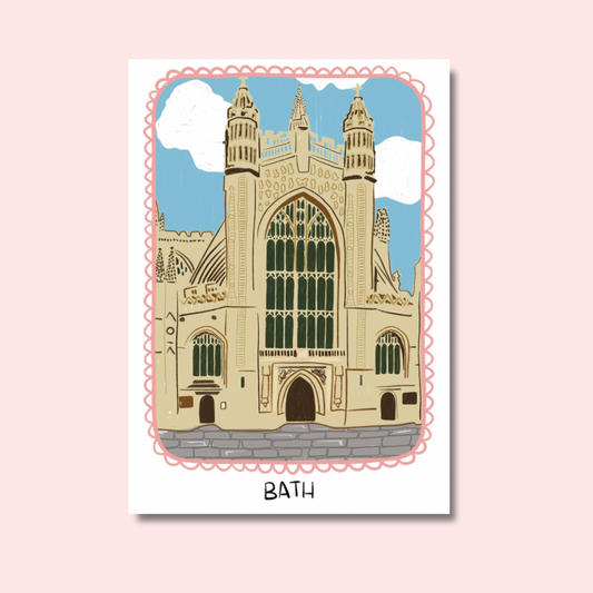 Bath City Design | A4 art print