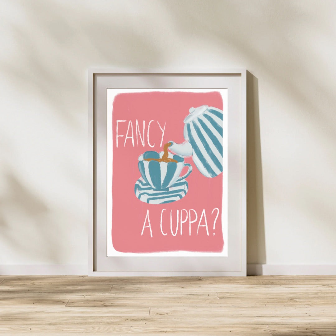 Fancy a cuppa? | A4 art print