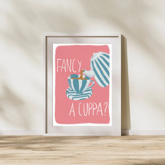 Fancy a cuppa? | A4 art print
